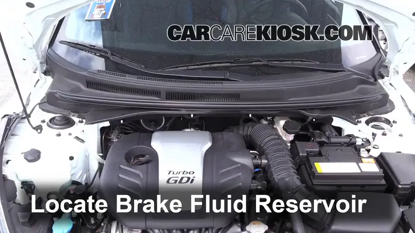 2013 Hyundai Veloster Turbo 1.6L 4 Cyl. Turbo Brake Fluid